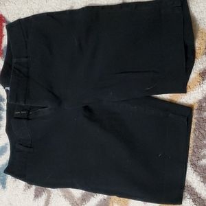 Black Bermuda shorts
